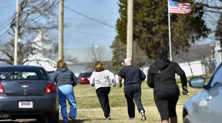 Iskolai lövöldözés Ohióban / Fotó:MTI