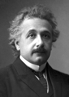 Oficjalny portret Einsteina po otrzymaniu Nagrody Nobla w dziedzinie fizyki w 1921 r.