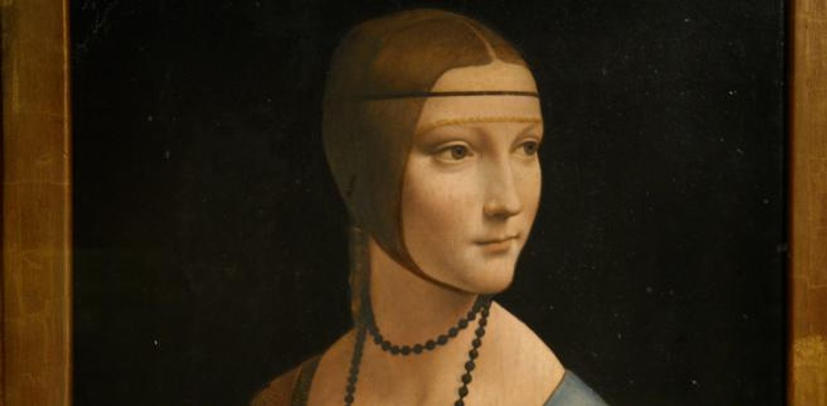 "Dama z gronostajem" Leonarda da Vinci