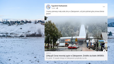 Śnieg na południu Polski. Wiemy, jak długo utrzyma się zimowa pogoda [WIDEO]