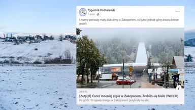 Śnieg na południu Polski. Wiemy, jak długo utrzyma się zimowa pogoda [WIDEO]