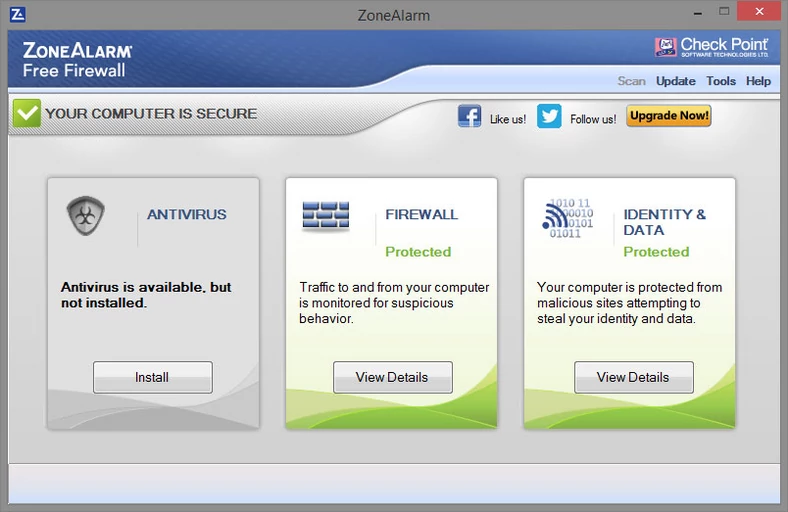 ZoneAlarm Free Firewall