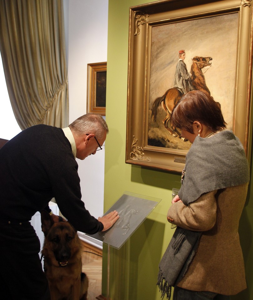 KATOWICE MUZEUM ŚLĄSKIE GALERIA OBRAZÓW DLA NIEWIDOMYCH