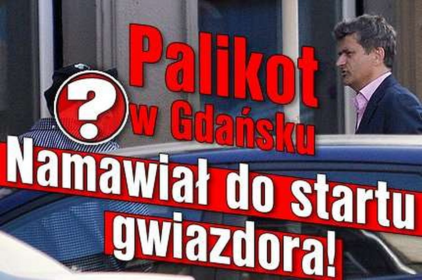 Palikot z gwiazdorem. Namawia go do startu?