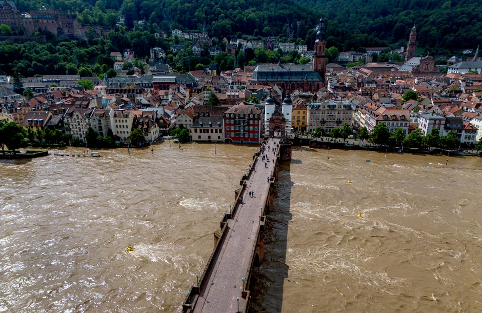 Poplave u Nemačkoj - Hajdelberg 3. juna