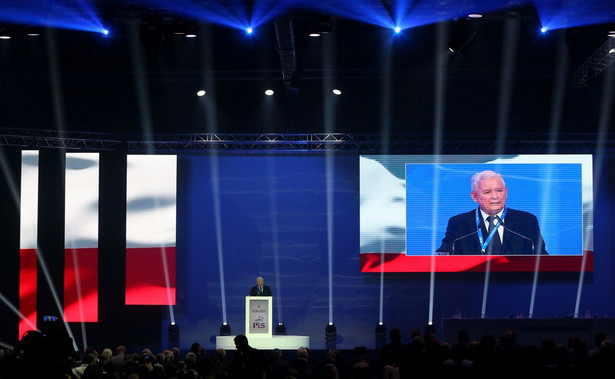 Kongres PiS w Warszawie. Kaczyński: Andrzej Duda to był celny cios