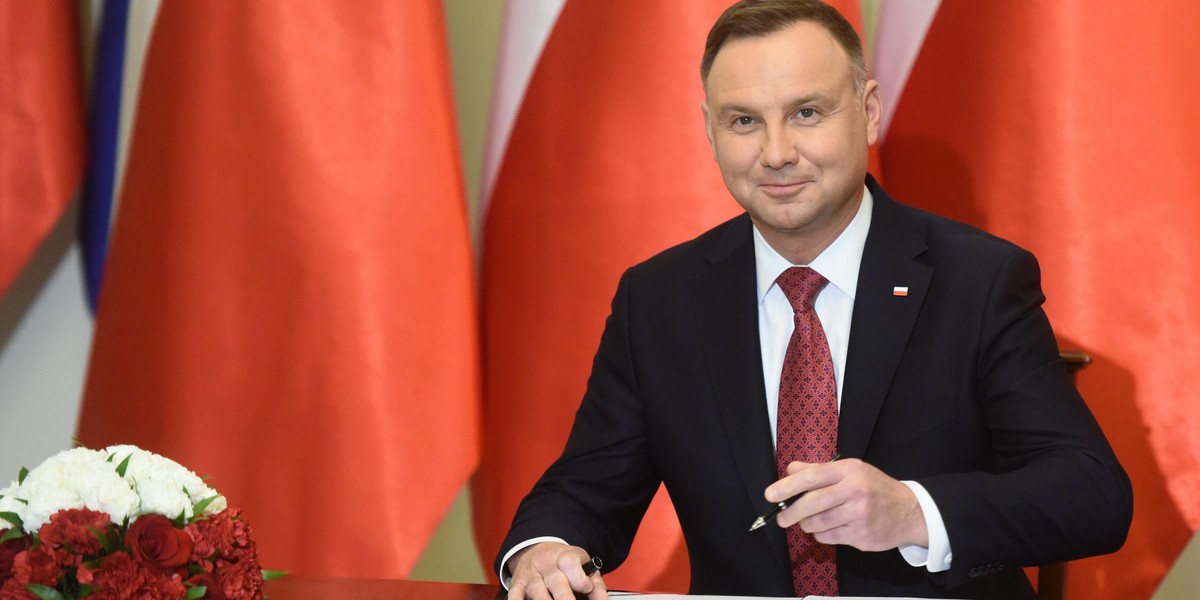 Prezydent Andrzej Duda