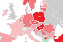 Inflacja przebiła 5 proc., ale już nie jest najwyższa w Unii. Jeden kraj nas wyprzedził