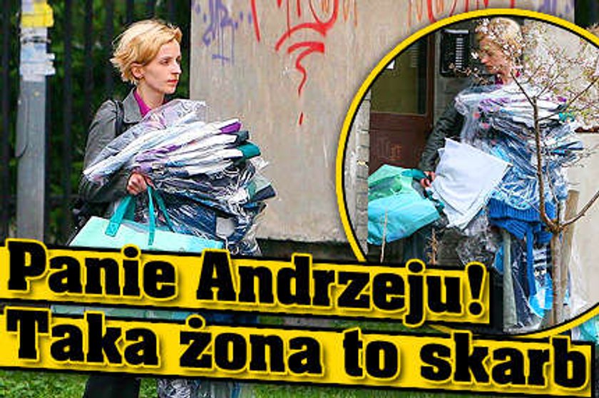 Żona Łapickiego to skarb