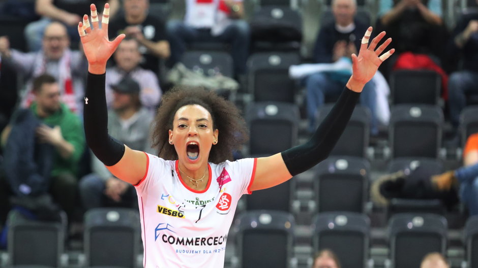 Valentina Diouf, która otrzymała tytuł MVP meczu