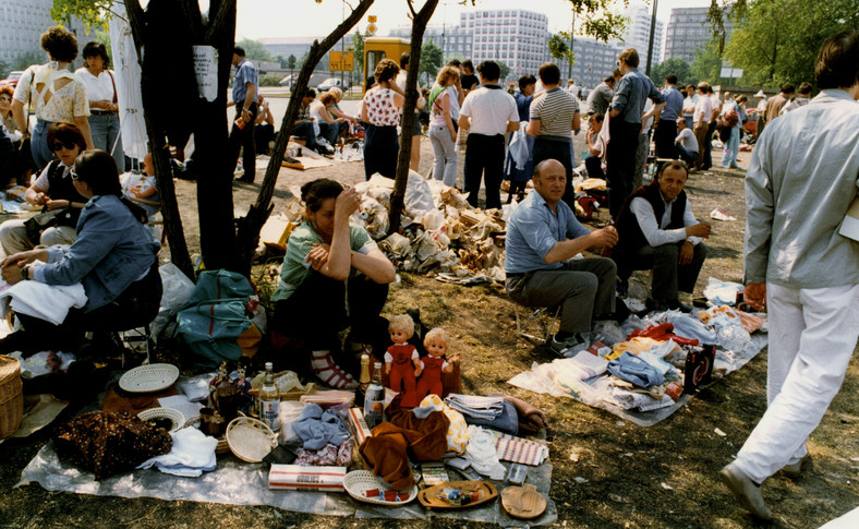 Polenmarkt w Belinie Zachodnim, 1989 r.