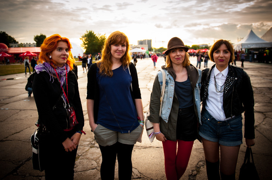 Coke Live Music Festival 2012 - publiczność (fot. Monika Stolarska / Onet)