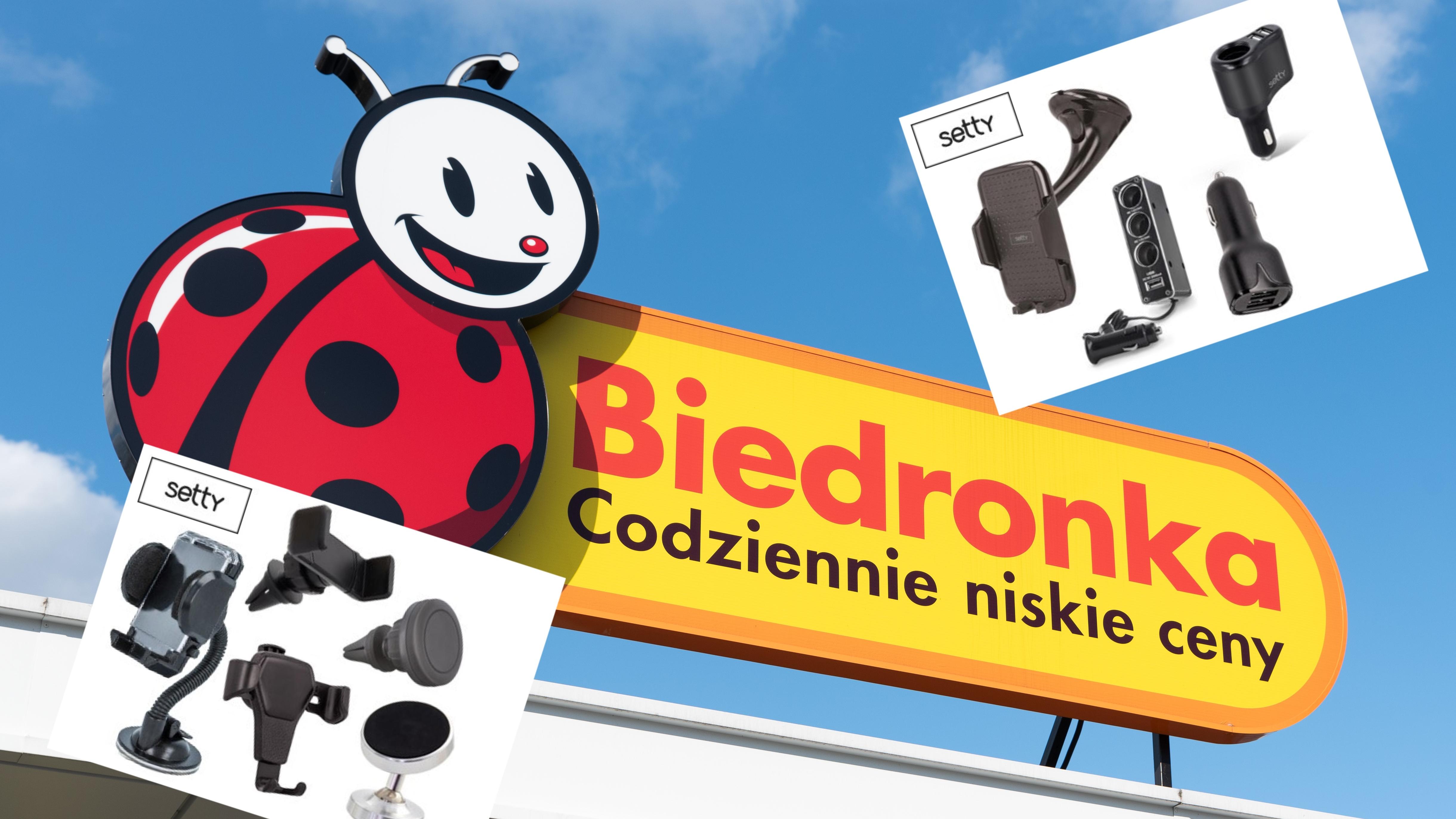 Nowa promocja na elektronikę w Biedronce. Taniej kupimy m.in. ładowarkę  samochodową i uchwyt na smartfon