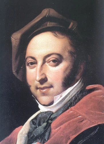 Portret Gioachino Rossiniego z 1820 roku. fot. Wikimedia Commons.