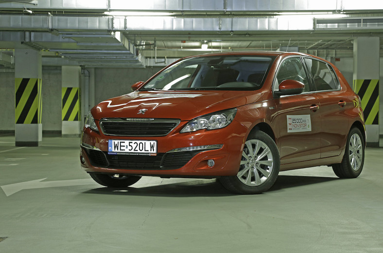 Peugeot 308: test 25 tys. km non stop