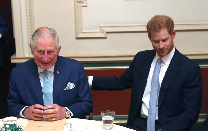 Kralj Čarls i princ Hari u Londonu