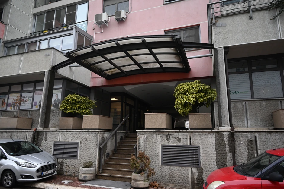 Zgrada u kojoj žive Čeda Jovanović i Aleksandar Kos