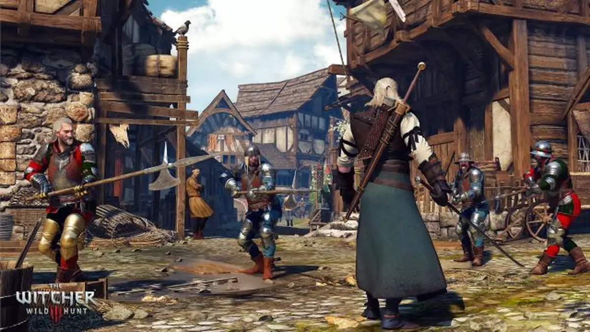 Geralt szlachtuje potwory na nowym gameplayu z Wiedźmina 3