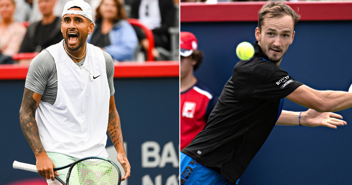 Tenis: Nick Kyrgios porazil na National Bank Open Daniila Medvedeva