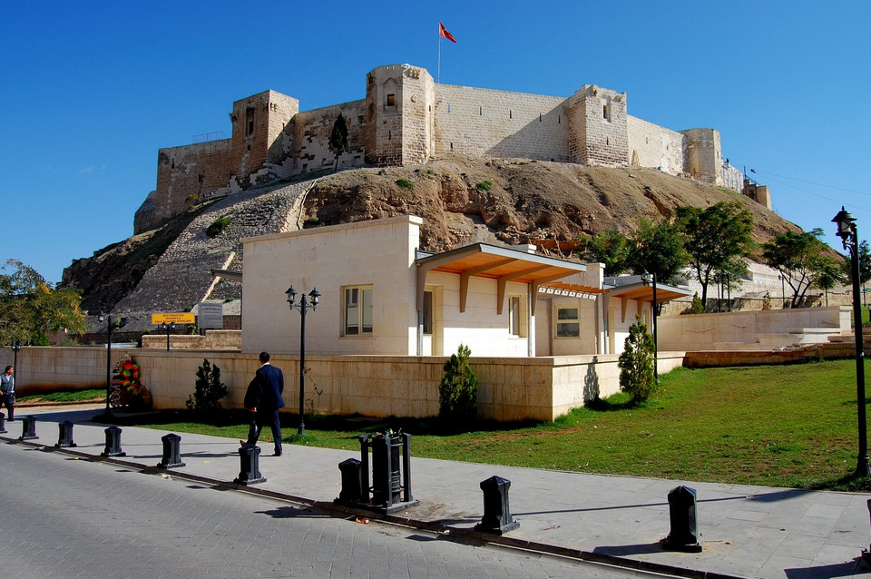 Położony na południu Turcji zamek Gaziantep (fot. 2008 r.)
