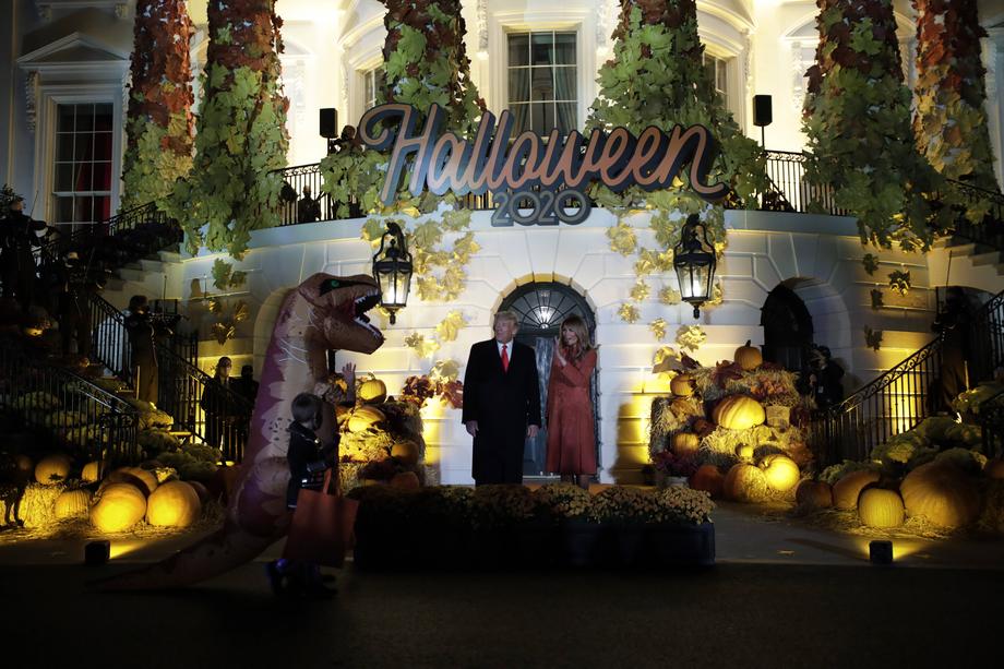 Specjalny event związany z Halloween z udziałem prezydenta Donalda Trumpa i pierwszej damy Melanii Trump odbył się 25 października