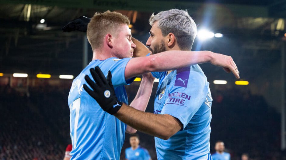 Kevin De Bruyne i Sergio Aguero