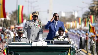 Le président Macky Sall lors de la fête de l'indépendance, le 4 Avril 2019