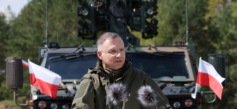 Andrzej Duda ponownie o Nuclear Sharing. "Temat coraz bardziej aktualny"