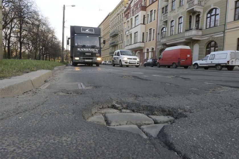 Tędy nie da się już jeździć!