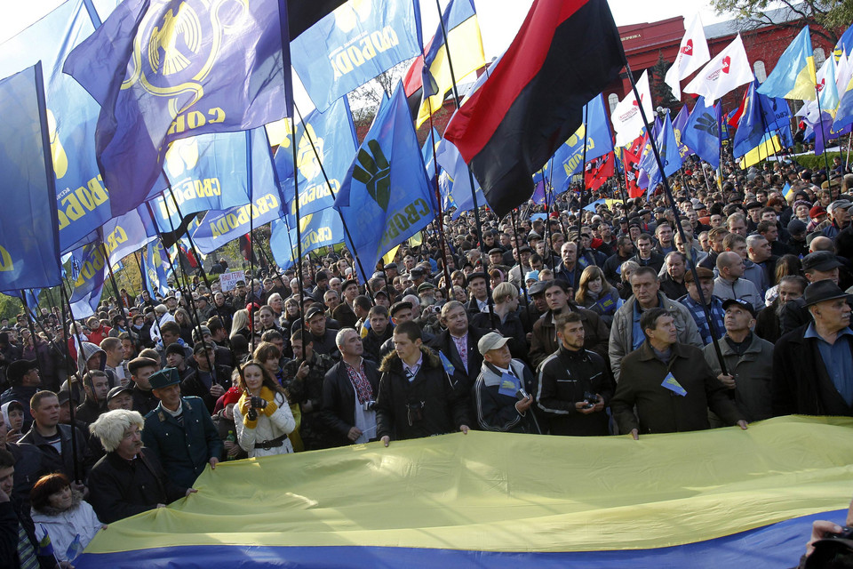 Marsz ukraińskich nacjonalistów
