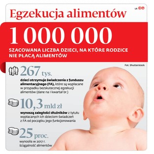 Zatrudnienie alimenciarza na czarno może oznaczać nawet 45 tys. zł kary