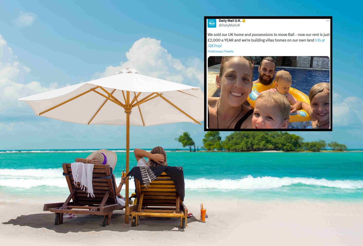 Sprzedali dom i wyjechali na Bali. Teraz płacą za czynsz tylko 10 tysięcy złotych rocznie