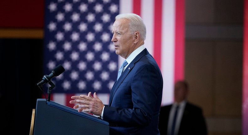 President Joe Biden in Philadelphia, July 13, 2021.