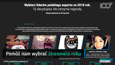 Polish Esport Awards: Wybierz najlepszego streamera 2018 roku