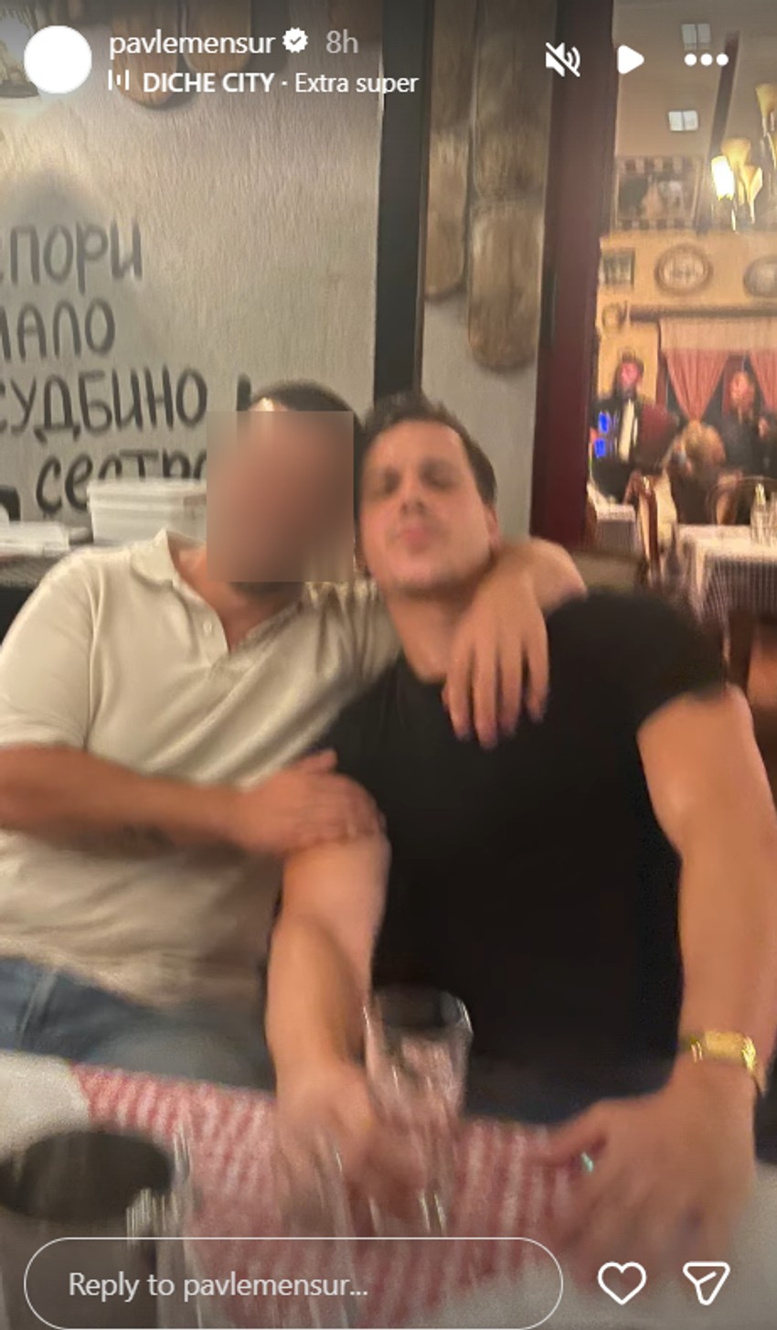 Pavle Mensur u provodu