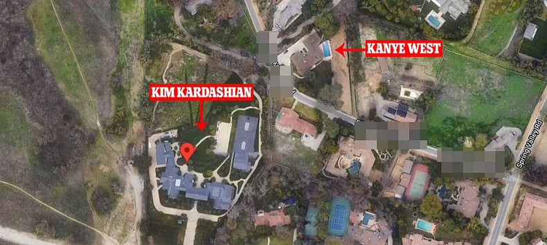 Kanye west buys Sh509M house across Kim Kardashian's