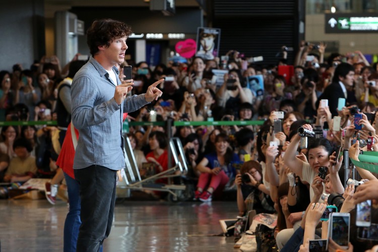 Benedict Cumberbatch w Japonii