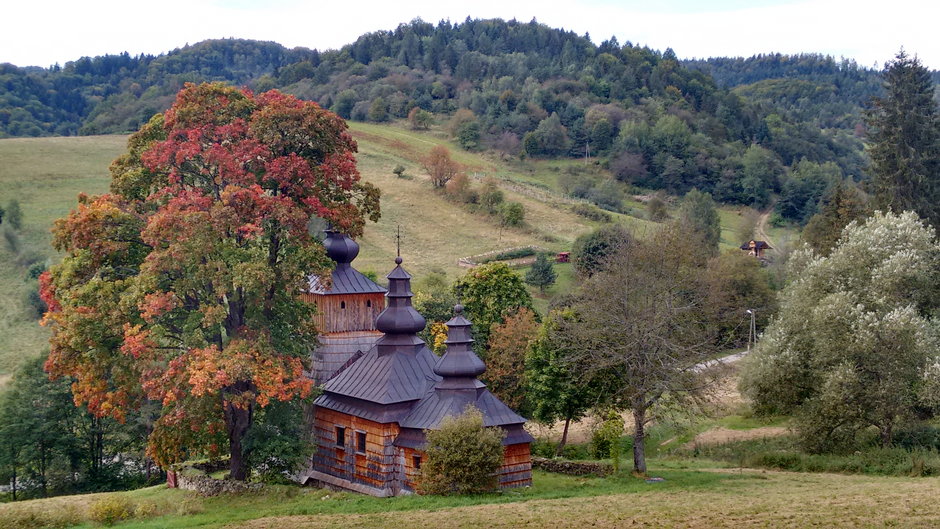Cerkiew w Dubnem podczas wczesnej jesieni. fot. Jakub Zygmunt
