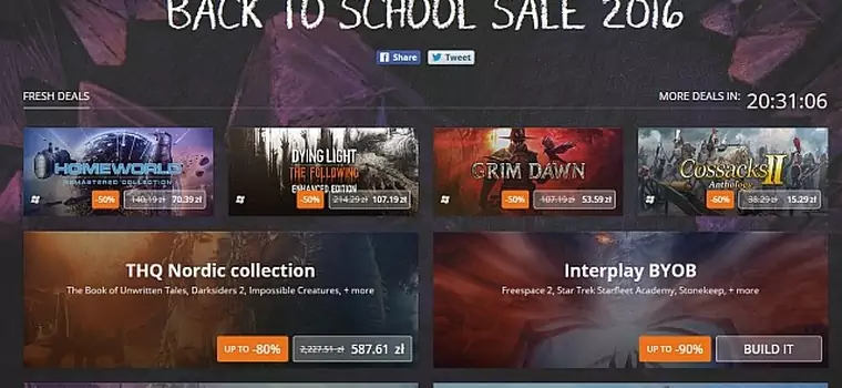 GOG z nową wyprzedażą i nowymi grami w GOG Connect