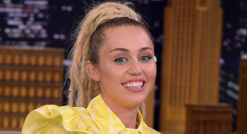 Miley Cyrus on 'The Tonight Show'