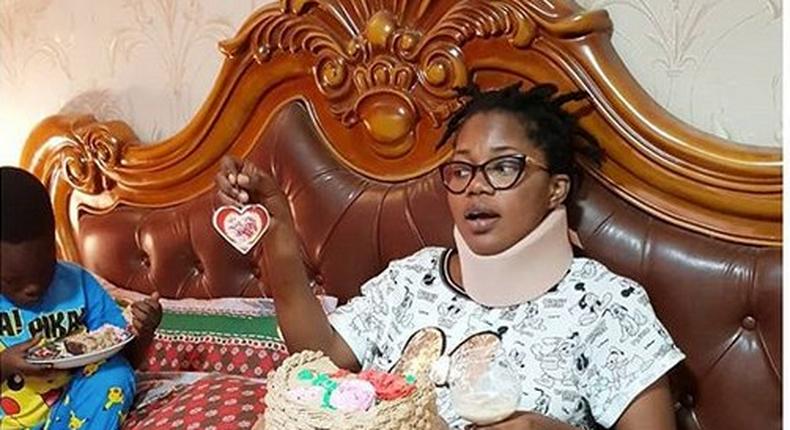 Mzbel is home and recovering after beach accident