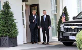 Spotkanie Duda-Trump. Jest oświadczenie w sprawie elektrowni jądrowej i technologii 5G