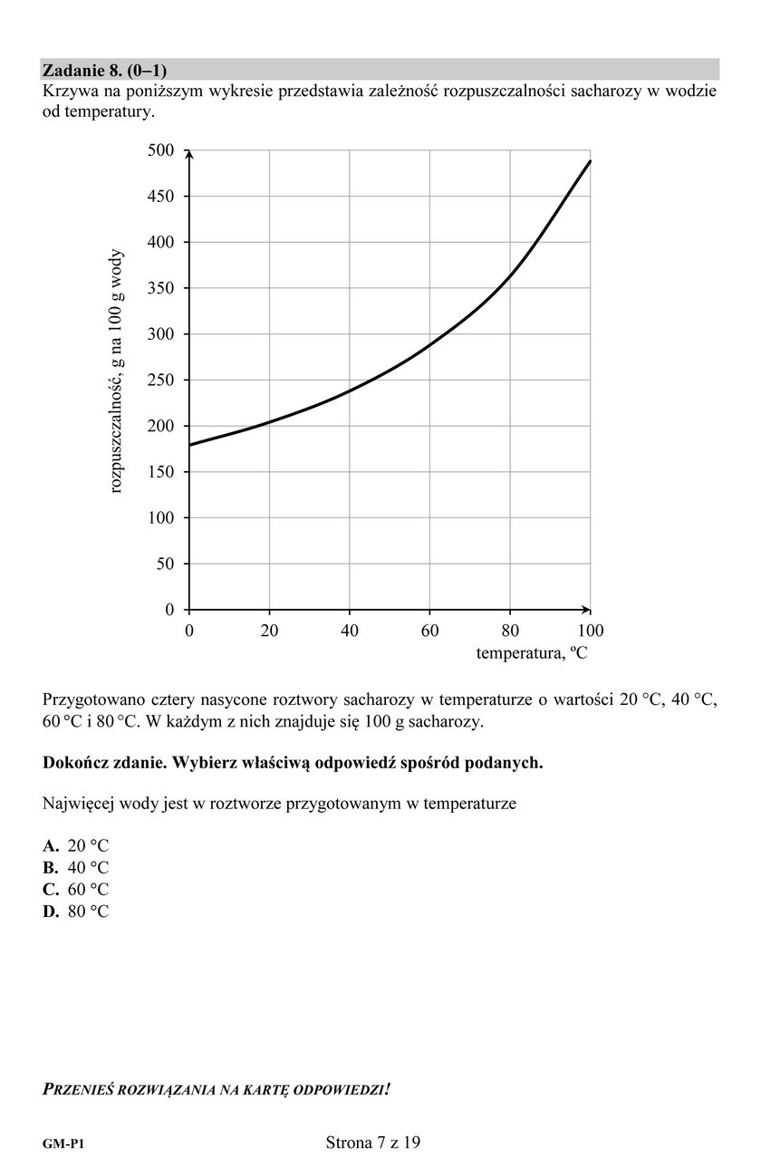 Egzamin gimnazjalny 2017: część matematyczno-przyrodnicza