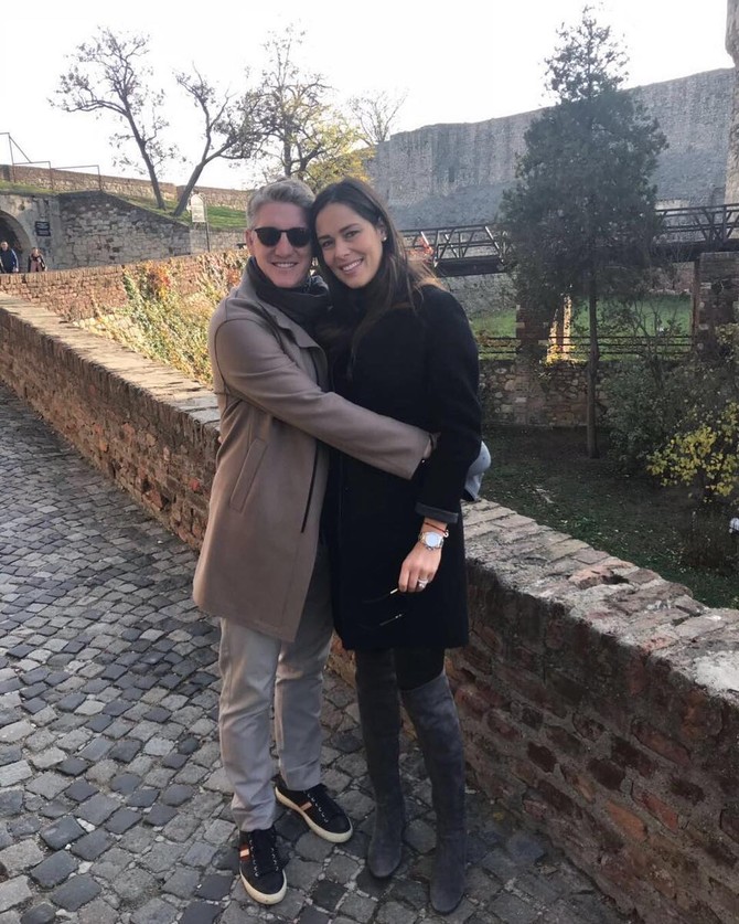 Ana Ivanović i Bastijan Švajnštajger