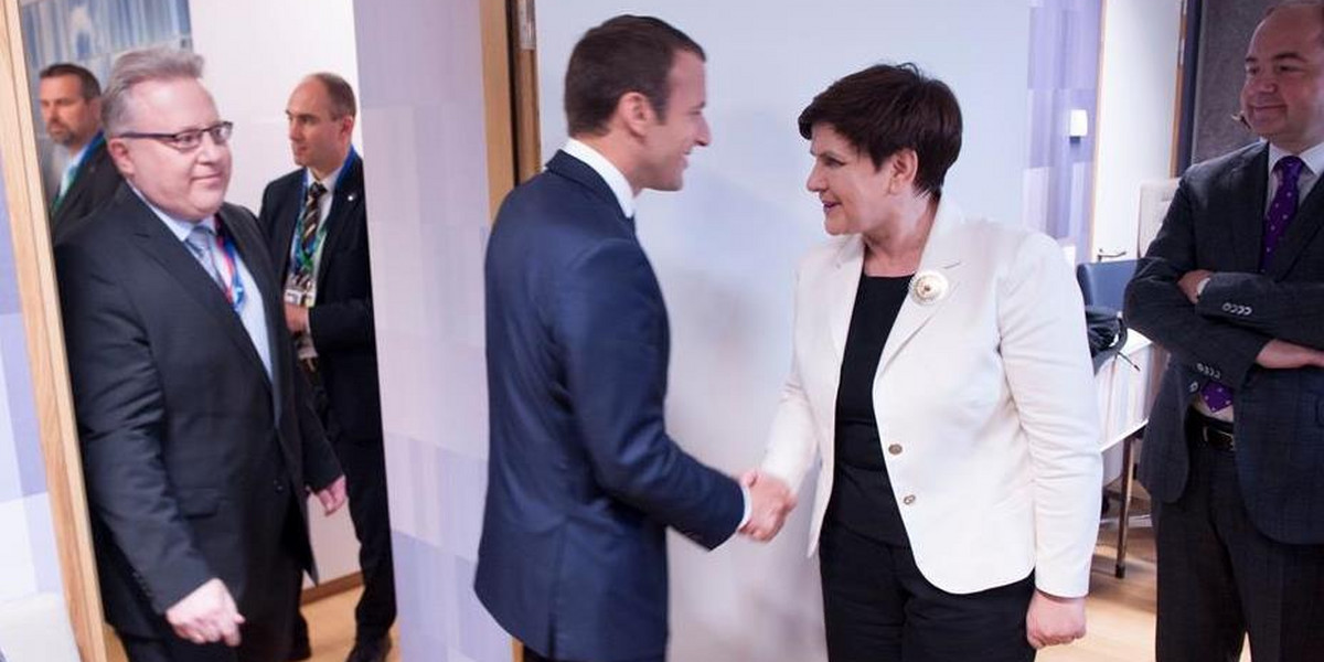 Prezydent Francji do Szydło: Europa to nie supermarket