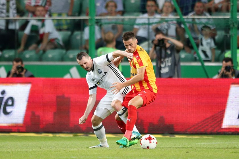 Pilka nozna. Ekstraklasa. Legia Warszawa - Korona Kielce. 22.07.2017