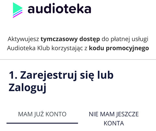 Audioteka.pl - kod promocyjny na zakup audiobooków dla czytelników Komputer  Świata