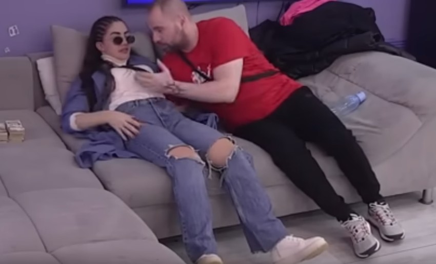 Anđela Đuričić i Zvezdan Slavnić u "Zadruzi"