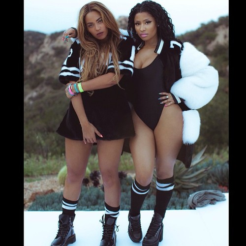 Nicki Minaj i Beyoncé w jednej drużynie