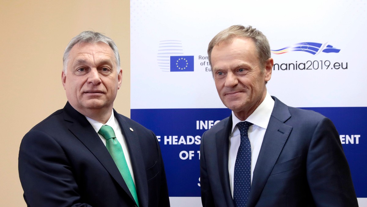 Donald Tusk Viktor Orban